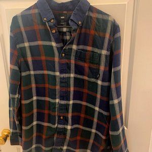 Men's Van's off the Wall button down shirt